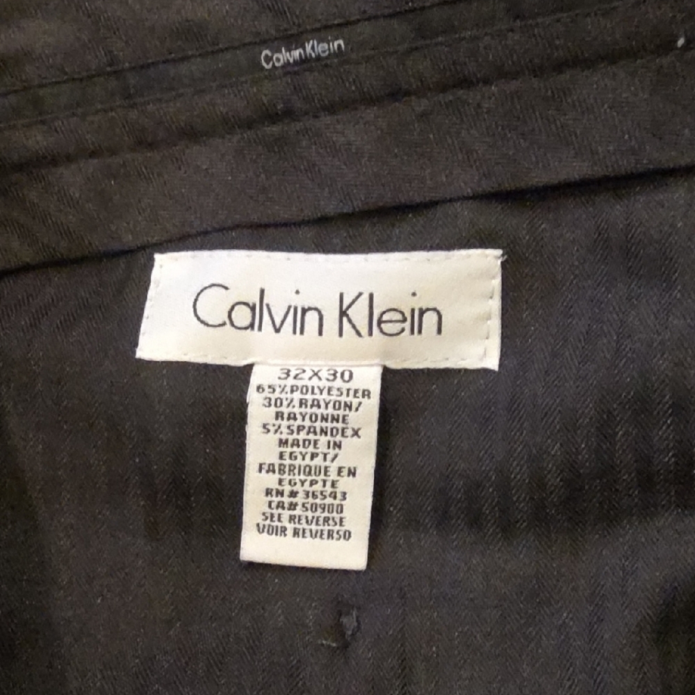 Calvin Klein Charcoal Trousers
